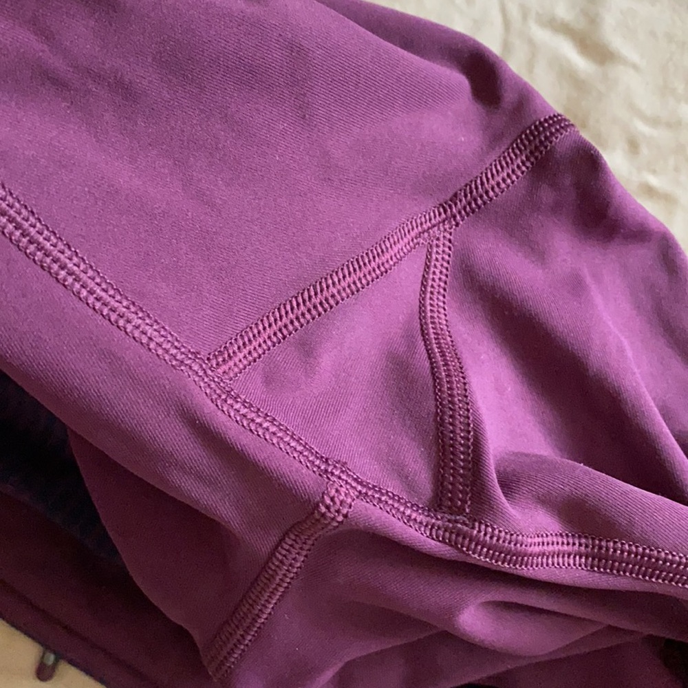 Lululemon Run Tights Pockets Rouchung - Picture 8 of 8